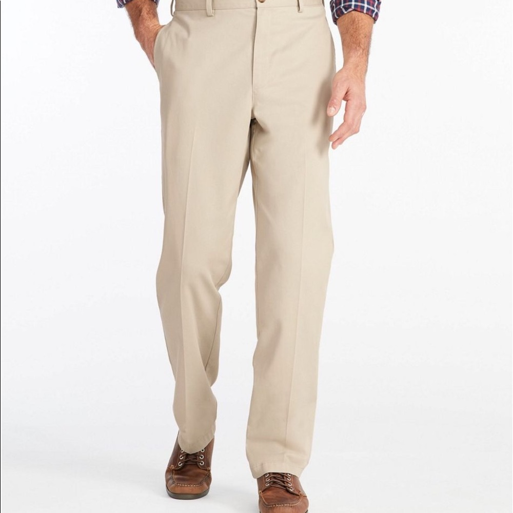 Men's Wrinkle-Free Double L® Chinos